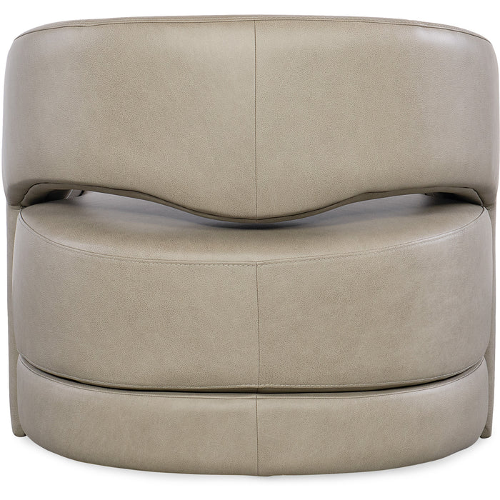 Hooker Furniture Living Room Keys Swivel Accent Chair