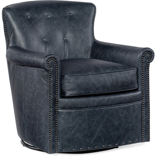 Hooker Furniture Living Room Swivel Club Accent Chair