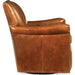 Hooker Furniture  Jilian Swivel Club Brown Accent Chair