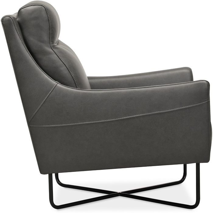 Hooker Furniture Efron Club Grey Accent Chair 