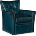 Hooker Furniture Conner Swivel Club Blue Accent Chair