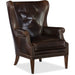 Hooker Furniture Maya Wing Club Brown Accent Chair