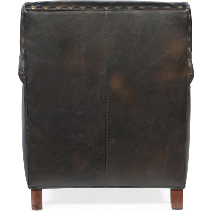 Hooker Furniture Potter Club Brown Accent Chair