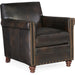 Hooker Furniture Potter Club Brown Accent Chair