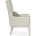 Hooker Furniture Kyndall Club Chair with Beige Accent Pillow