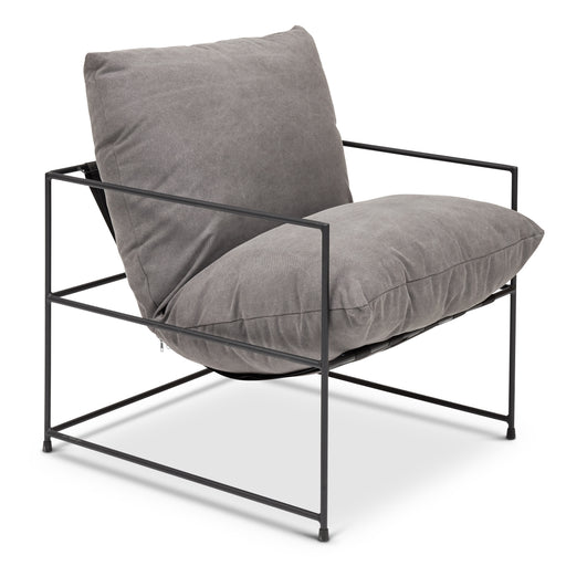 Urbia Modern Iron Frame Trent Accent Chair