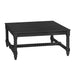 Meridian Rustic Turned Leg Coffee Table Crestview Collection