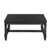 Meridian Rustic Turned Leg Coffee Table Crestview Collection