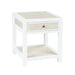 Sandy Shores Rectangle Wood End Table Crestview Collection