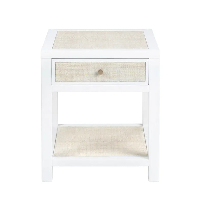 Sandy Shores Rectangle Wood End Table Crestview Collection