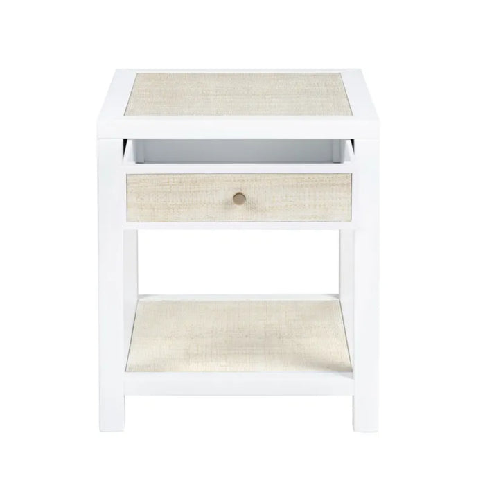 Sandy Shores Rectangle Wood End Table Crestview Collection