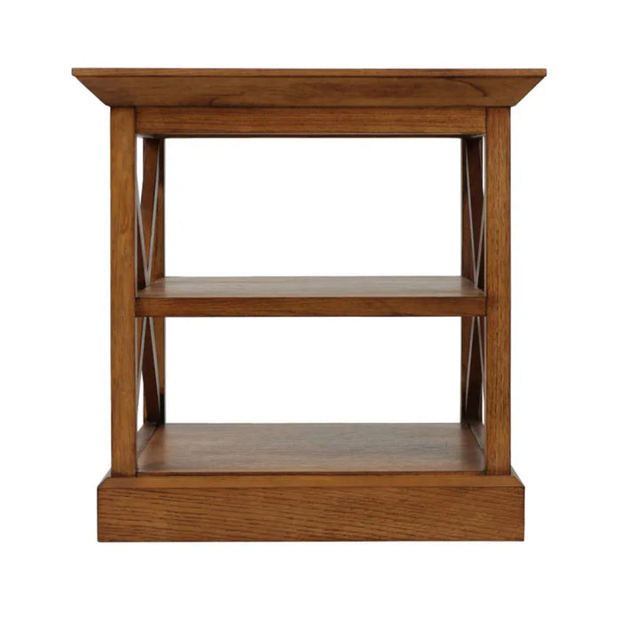 Thomas Storage Mango Wood End Table Crestview Collection