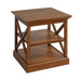 Thomas Storage Mango Wood End Table Crestview Collection