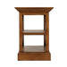 Thomas Rectangle Wood Storage End Table Crestview Collection