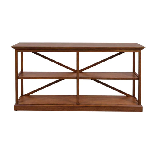 Thomas Modern Wood Shelf Console Table Crestview Collection