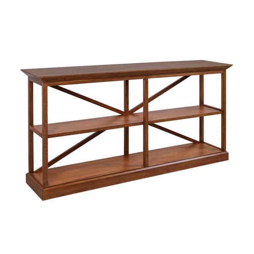 Thomas Modern Wood Shelf Console Table Crestview Collection