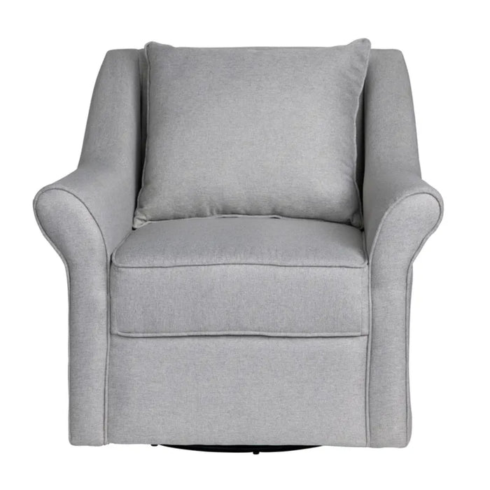 Lars Swivel Fabric Upholstered Accent Armchair Crestview Collection