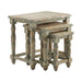 Ishana Rectangle Rustic Nesting Accent Table Set Crestview Collection