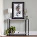 Teeter White Marble Storage Console Table Crestview Collection