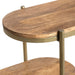 Rockwell Mango Wood Storage Console Table Crestview Collection