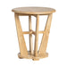 Roswell Round Mango Wood End Table Crestview Collection