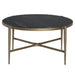 Xander Round Marble Coffee Table Crestview Collection