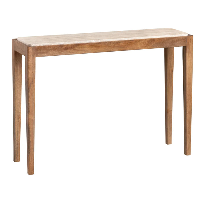 Liam Mango Wood Rustic Console Table Crestview Collection