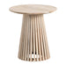 San Bernadino Round Mango Wood End Table Crestview Collection