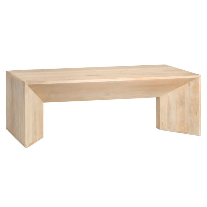 Sydney Rectangle Mango Wood Coffee Table Crestview Collection