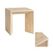 Sydney Rectangle Mango Wood End Table Crestview Collection