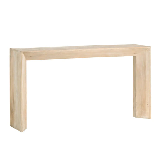 Sydney Console Wood Waterfall Console Table Crestview Collection