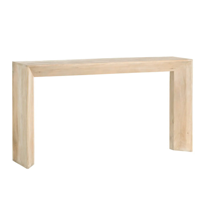 Sydney Console Wood Waterfall Console Table Crestview Collection