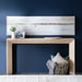 Sydney Console Wood Waterfall Console Table Crestview Collection