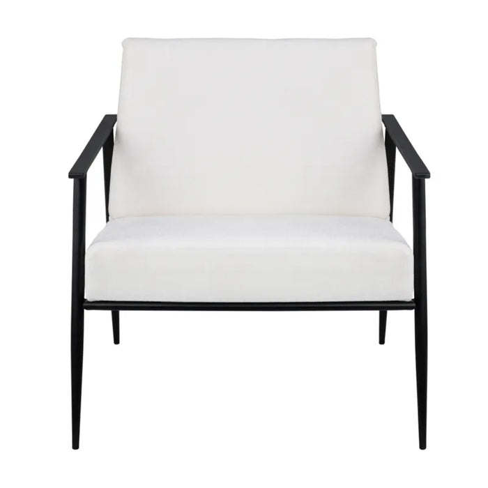 Zara Mid-Century Fabric Accent Armchair Crestview Collection