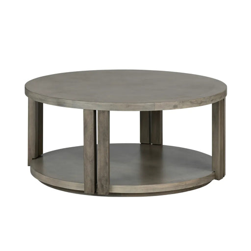 Sullivan Round Mango Wood Coffee Table Crestview Collection