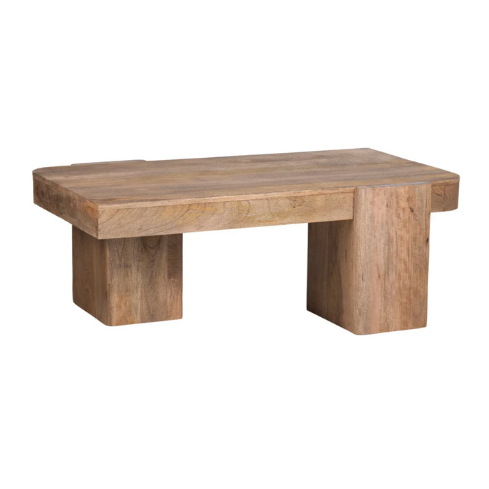 Lafayette Wood Pedestal Coffee/Cocktail Table Crestview Collection