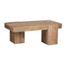 Lafayette Wood Pedestal Coffee/Cocktail Table Crestview Collection