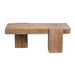 Lafayette Wood Pedestal Coffee/Cocktail Table Crestview Collection