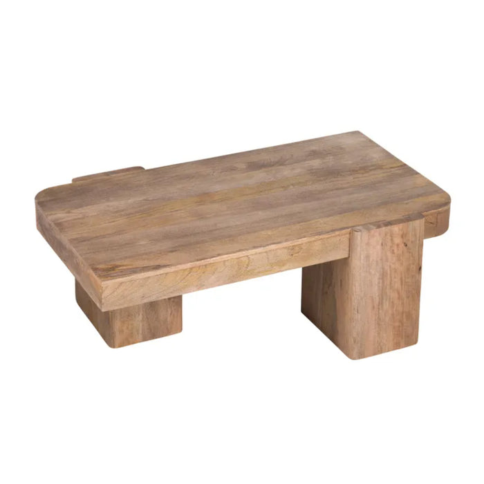 Lafayette Wood Pedestal Coffee/Cocktail Table Crestview Collection