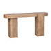 Lafayette Wood Pedestal Console Table Crestview Collection