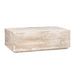 Palermo Travertine Rectangle Coffee Table Crestview Collection