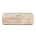 Palermo Travertine Rectangle Coffee Table Crestview Collection