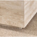 Palermo Travertine Rectangle Coffee Table Crestview Collection