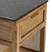 Palos Rectangle Rustic Granite End Table Crestview Collection