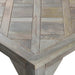 Willow Brook Square Mango Wood End Table Crestview Collection