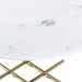 Pembroke Round Marble Coffee Table Crestview Collection