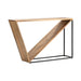 Trinidad Angled Mango Wood Console Table Crestview Collection