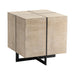 Rivera Square Mango Wood End Table Crestview Collection