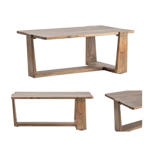 Janoski Rectangle Mango Wood Coffee Table Crestview Collection