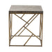 Wyndham Square Mango Wood End Table Crestview Collection